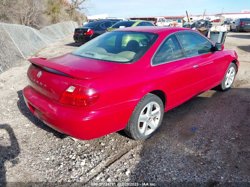 2001 Acura Cl Type S VIN: 19UYA426X1A026126 Lot: 37724781