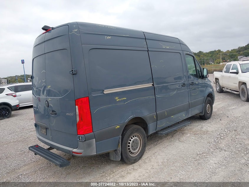 2019 Mercedes-Benz Sprinter 2500 Standard Roof V6/High Roof V6 VIN: WD4PF0CD4KP041565 Lot: 37724882