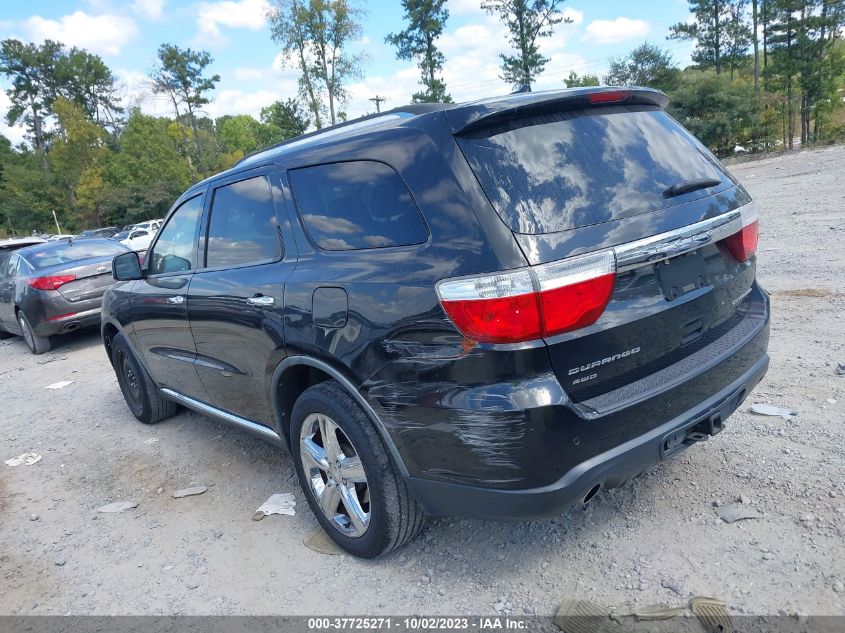 2012 Dodge Durango Citadel VIN: 1C4SDJET7CC188427 Lot: 37725271