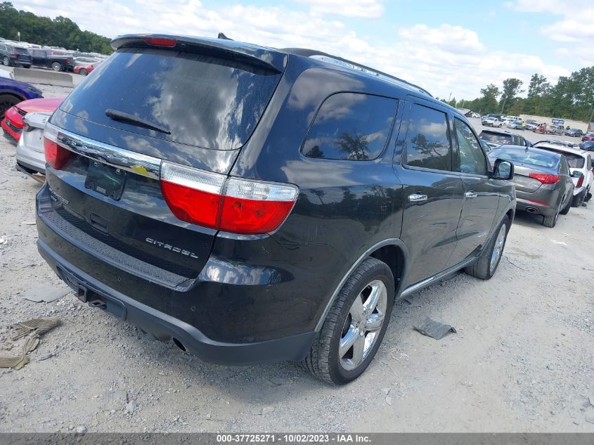 2012 Dodge Durango Citadel VIN: 1C4SDJET7CC188427 Lot: 37725271