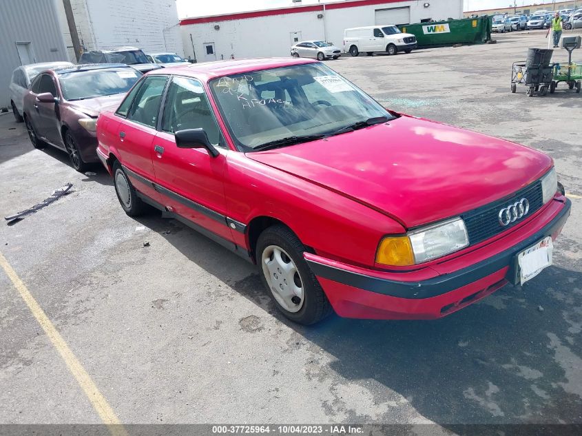 1990 Audi 80 VIN: WAUEA08A9LA004981 Lot: 37725964