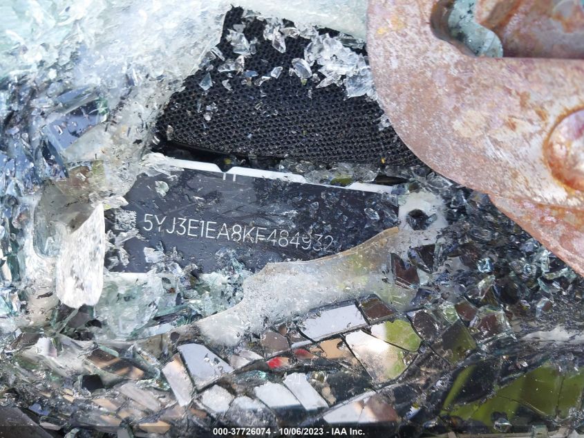 2019 Tesla Model 3 Mid Range/Standard Range/Standard Range Plus/Long Range VIN: 5YJ3E1EA8KF484932 Lot: 37726074