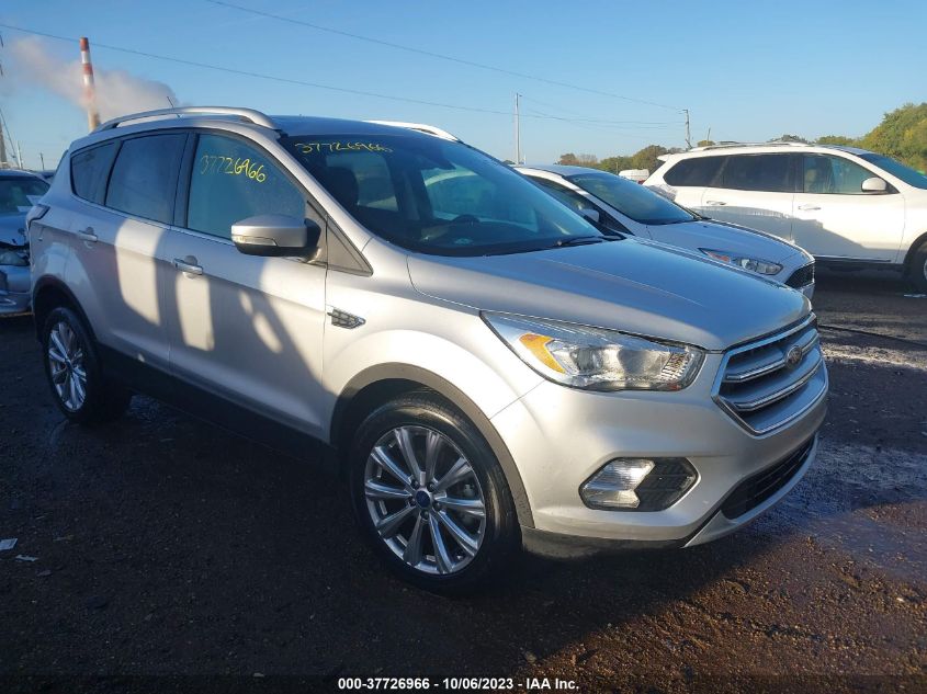 2017 Ford Escape Titanium VIN: 1FMCU0JD5HUD50775 Lot: 37726966