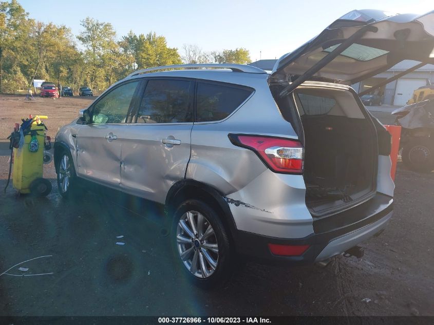 2017 Ford Escape Titanium VIN: 1FMCU0JD5HUD50775 Lot: 37726966