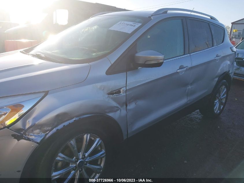 2017 Ford Escape Titanium VIN: 1FMCU0JD5HUD50775 Lot: 37726966