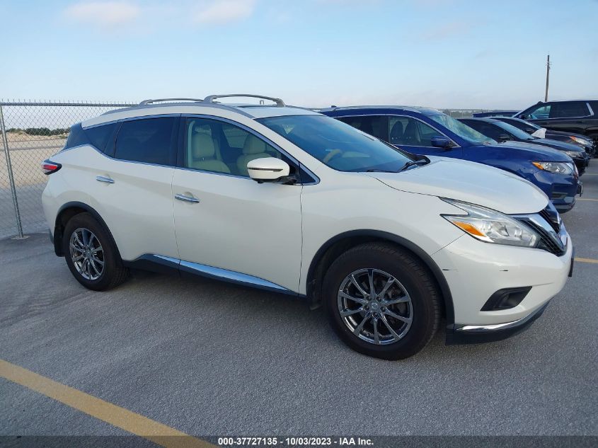 5N1AZ2MH1GN150262 2016 Nissan Murano Sl