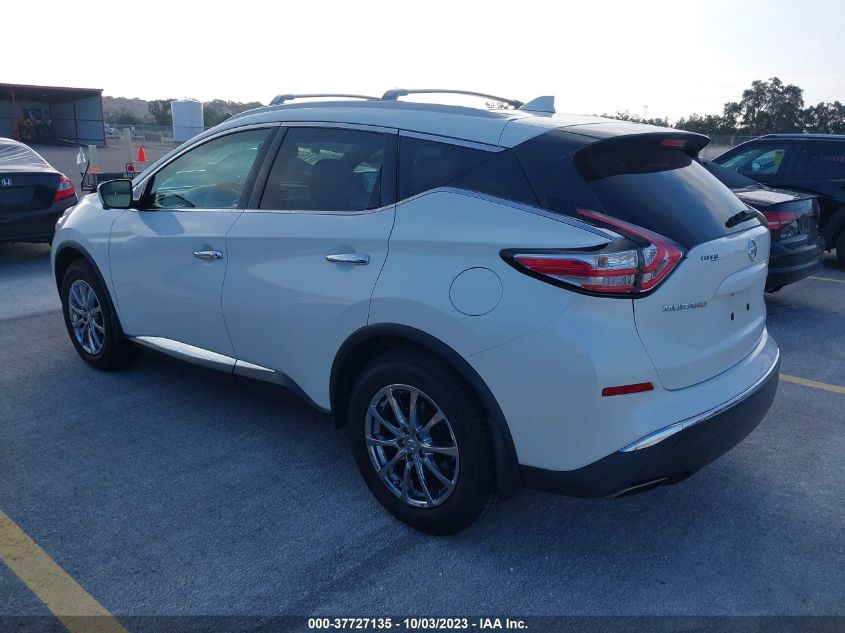 2016 Nissan Murano Sl VIN: 5N1AZ2MH1GN150262 Lot: 37727135