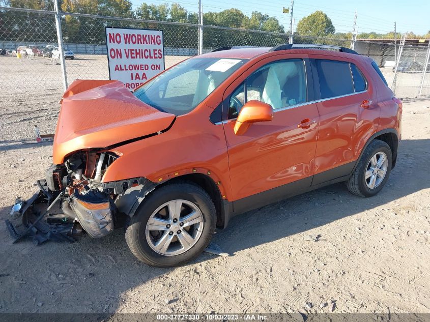 2016 Chevrolet Trax Lt VIN: KL7CJLSB6GB559591 Lot: 37727330