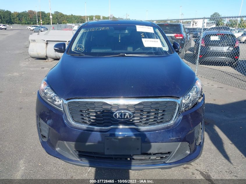 2020 Kia Sorento 2.4L Lx VIN: 5XYPG4A35LG652458 Lot: 37728465