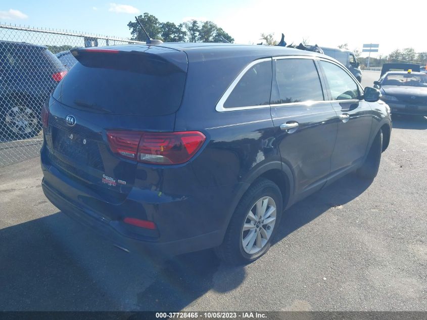 2020 Kia Sorento 2.4L Lx VIN: 5XYPG4A35LG652458 Lot: 37728465