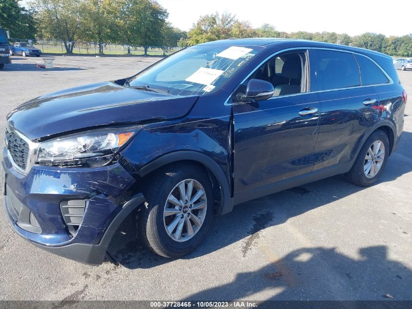 2020 Kia Sorento 2.4L Lx VIN: 5XYPG4A35LG652458 Lot: 37728465