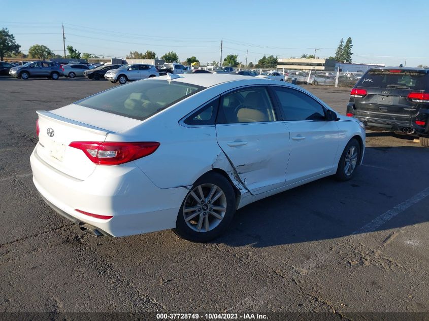 2016 Hyundai Sonata VIN: 5NPE24AF9GH403059 Lot: 37728749