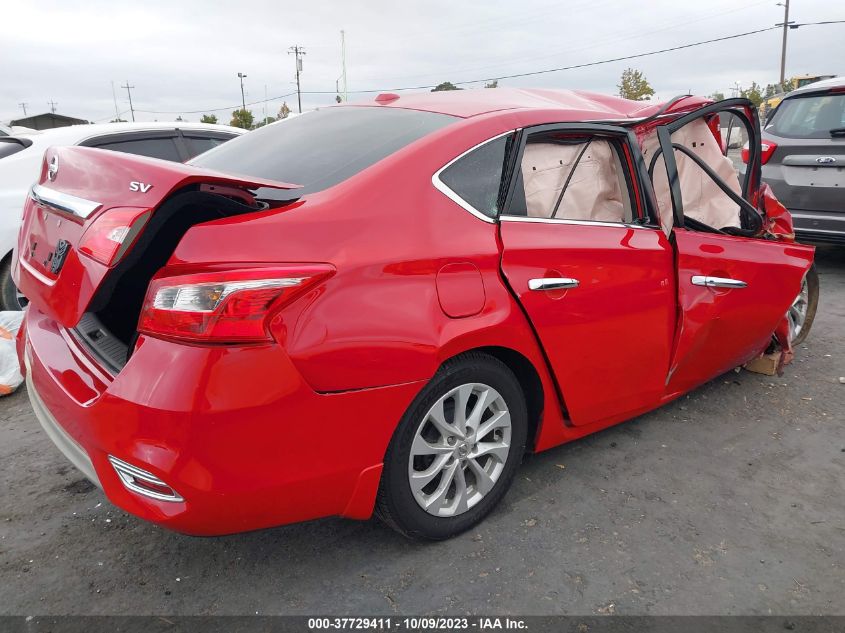 2018 Nissan Sentra Sv VIN: 3N1AB7AP4JL617766 Lot: 37729411