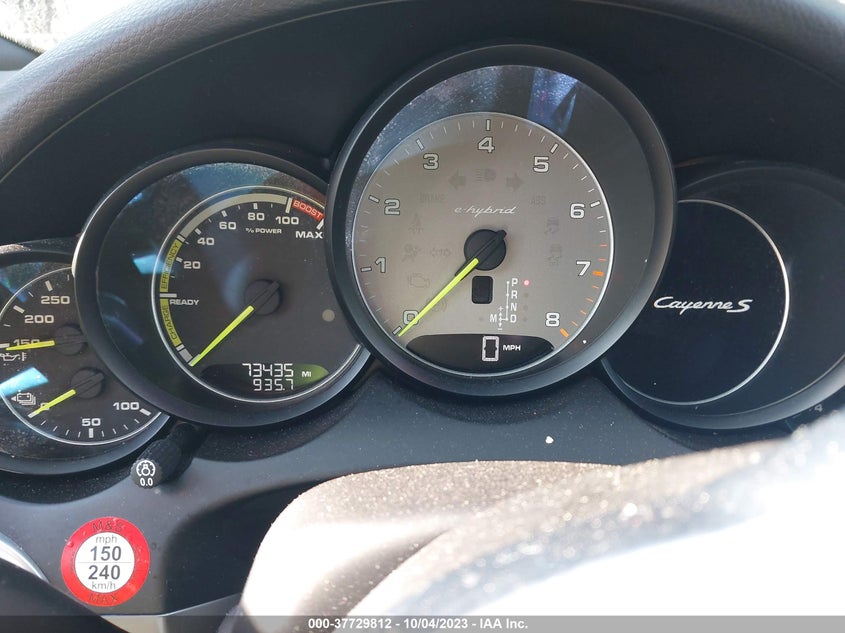 2016 PORSCHE CAYENNE E-HYBRID S - WP1AE2A25GLA58310