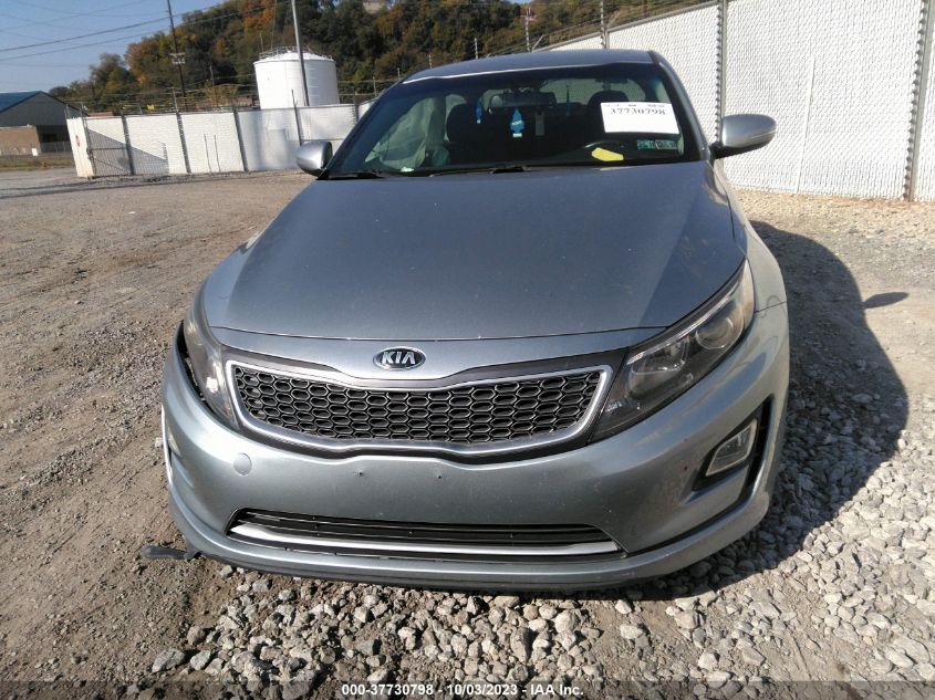 2016 Kia Optima Hybrid VIN: KNAGM4AD5G5093507 Lot: 37730798