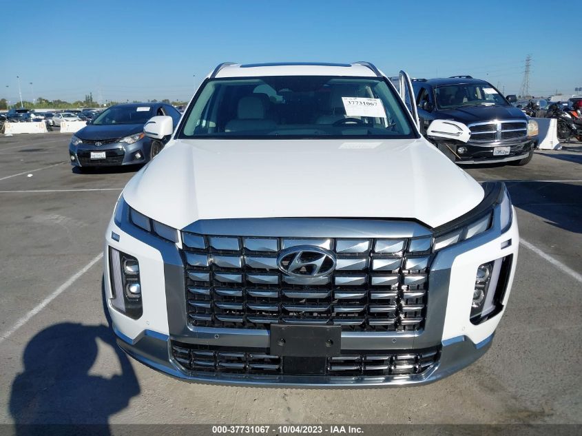 2023 Hyundai Palisade Calligraphy VIN: KM8R74GE6PU571843 Lot: 37731067