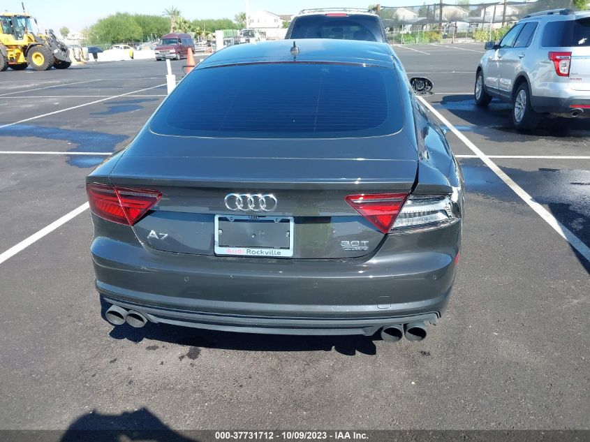 2016 Audi A7 3.0T Premium Plus VIN: WAUWGAFC4GN015057 Lot: 40482433