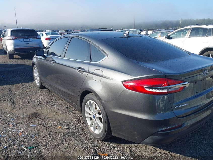 2019 Ford Fusion Se VIN: 3FA6P0HD0KR112481 Lot: 37733129