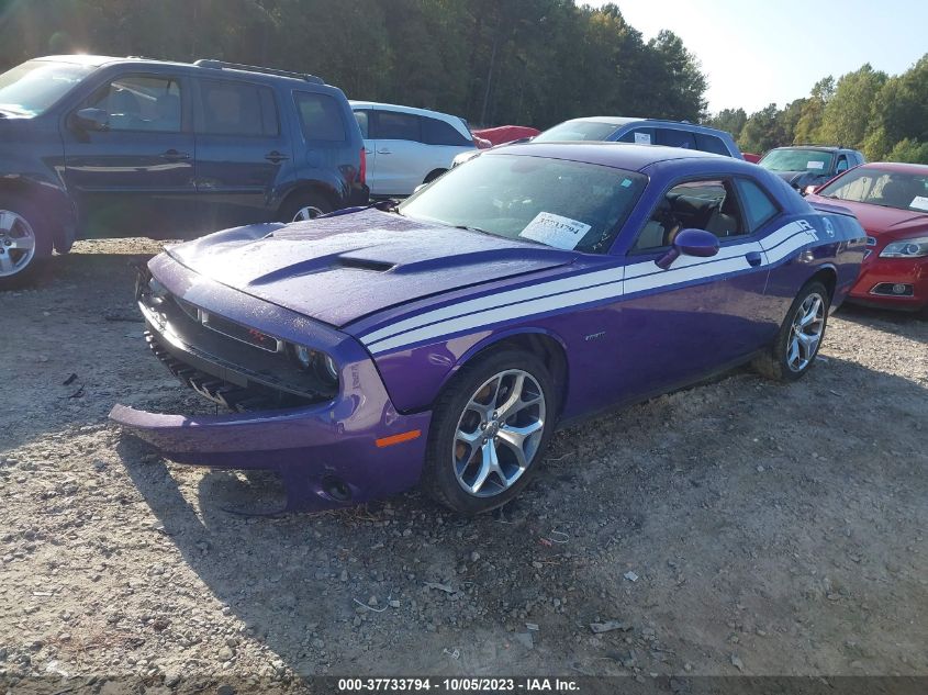 2C3CDZBT4GH118494 2016 Dodge Challenger R/T Plus