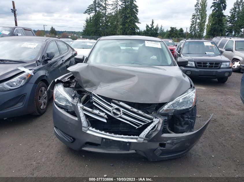 2015 Nissan Sentra Sr/Sl/S/Sv/Fe S VIN: 3N1AB7AP2FY230675 Lot: 37975215