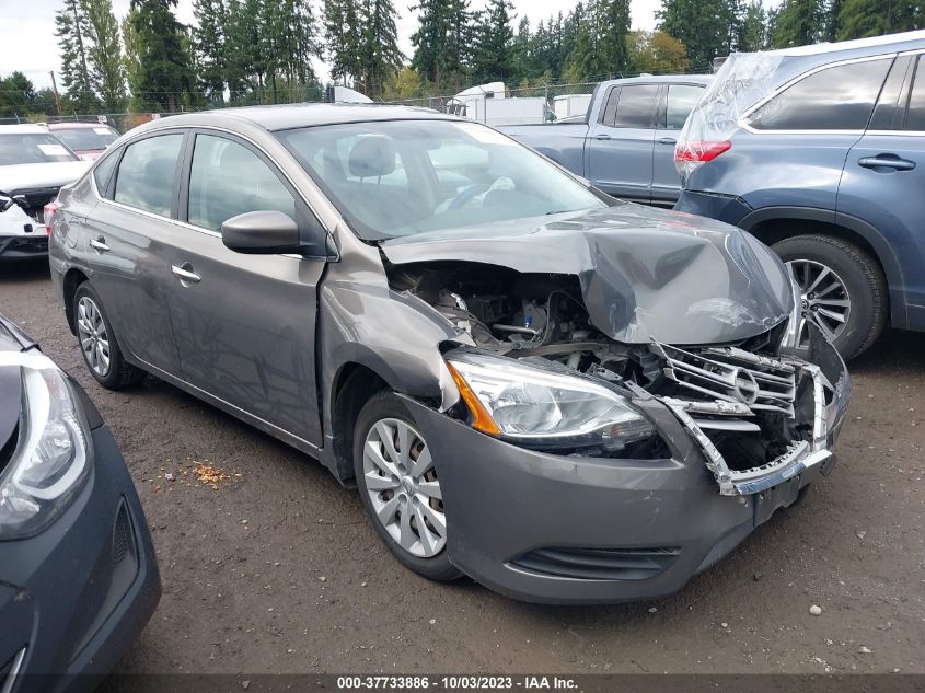 2015 Nissan Sentra Sr/Sl/S/Sv/Fe S VIN: 3N1AB7AP2FY230675 Lot: 37975215