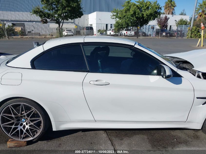 2018 BMW M4 VIN: WBS4Z9C55JEA24121 Lot: 37734011