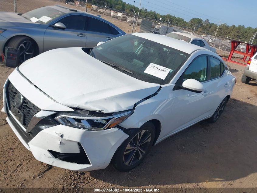 2021 Nissan Sentra Sv Xtronic Cvt VIN: 3N1AB8CV8MY293374 Lot: 37734382