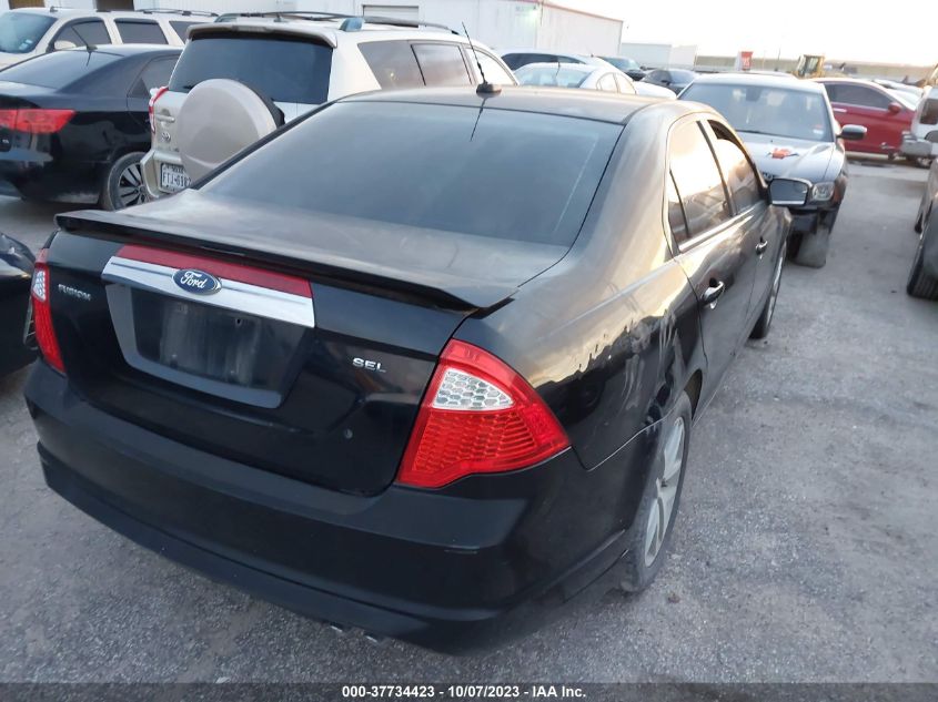 2012 Ford Fusion Sel VIN: 3FAHP0JA5CR181063 Lot: 37734423