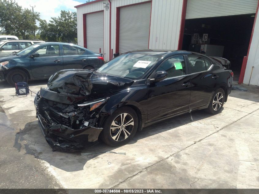 2020 Nissan Sentra Sv Xtronic Cvt VIN: 3N1AB8CV3LY254013 Lot: 37734584