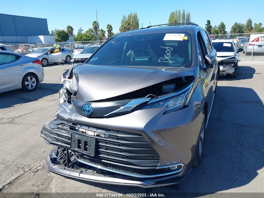 2021 Toyota Sienna Xle VIN: 5TDJRKEC1MS017451 Lot: 37734704