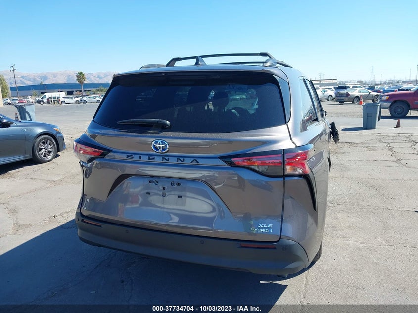 2021 Toyota Sienna Xle VIN: 5TDJRKEC1MS017451 Lot: 37734704