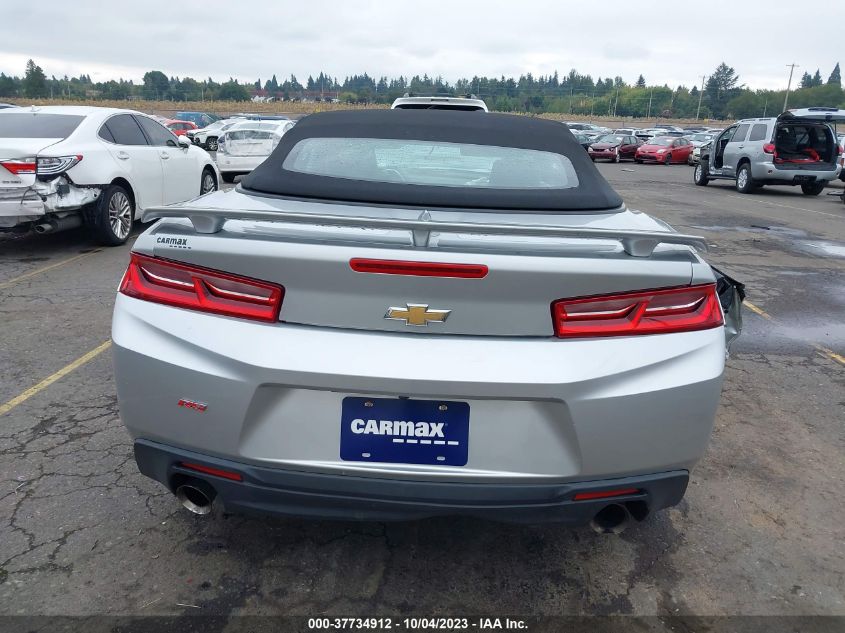 2017 Chevrolet Camaro 1Lt VIN: 1G1FB3DS3H0131588 Lot: 37734912