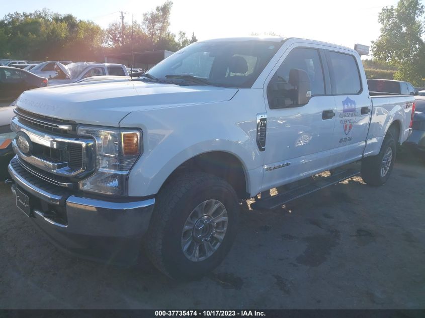 2022 Ford Super Duty F-250 Srw Xl/Xlt/Lariat VIN: 1FT7W2BT0NEC14870 Lot: 37735474