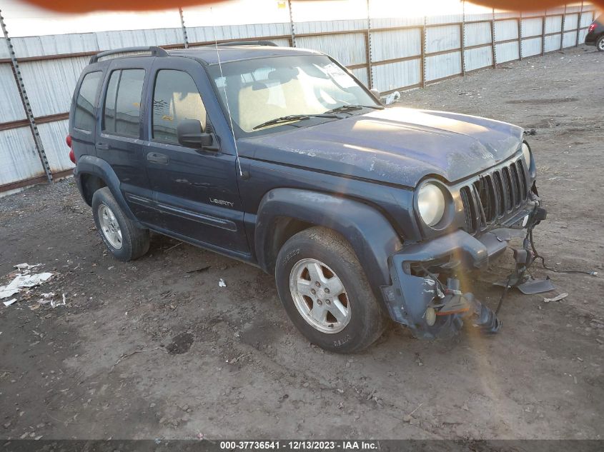 2004 Jeep Liberty Limited Edition VIN: 1J4GL58K04W276944 Lot: 37736541