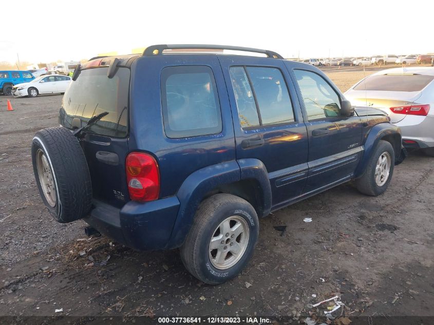 2004 Jeep Liberty Limited Edition VIN: 1J4GL58K04W276944 Lot: 37736541