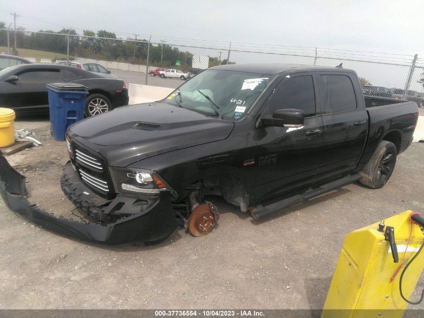 2016 Ram 1500 Sport VIN: 1C6RR6MT1GS389659 Lot: 37736554