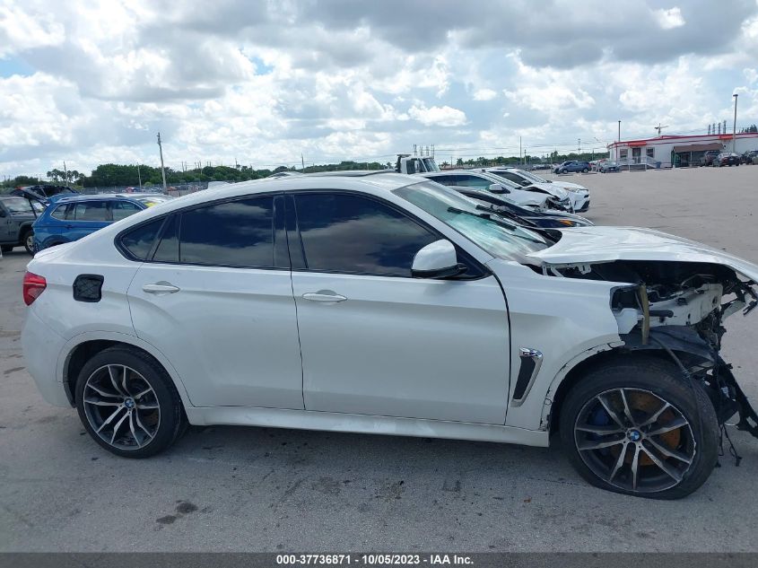 2018 BMW X6 M VIN: 5YMKW8C56J0U72550 Lot: 37736871