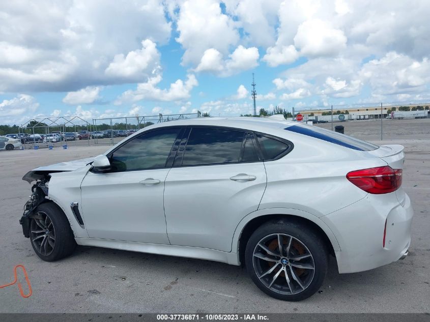 2018 BMW X6 M VIN: 5YMKW8C56J0U72550 Lot: 37736871