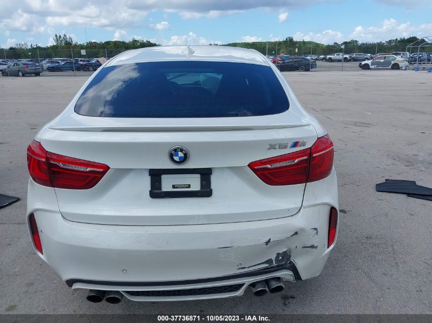 2018 BMW X6 M VIN: 5YMKW8C56J0U72550 Lot: 37736871