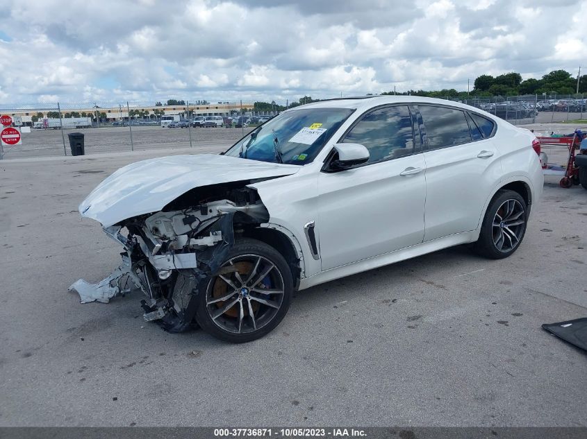 2018 BMW X6 M VIN: 5YMKW8C56J0U72550 Lot: 37736871