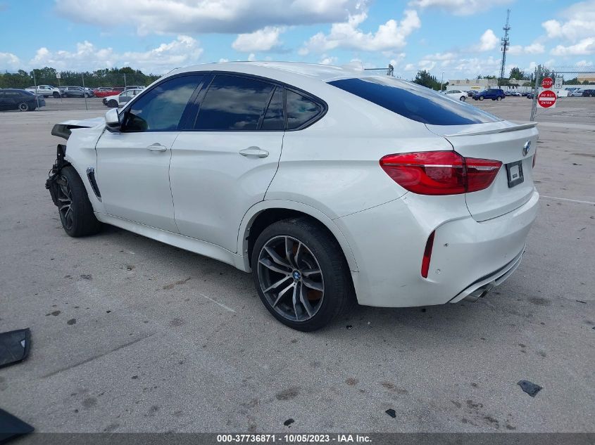 2018 BMW X6 M VIN: 5YMKW8C56J0U72550 Lot: 37736871