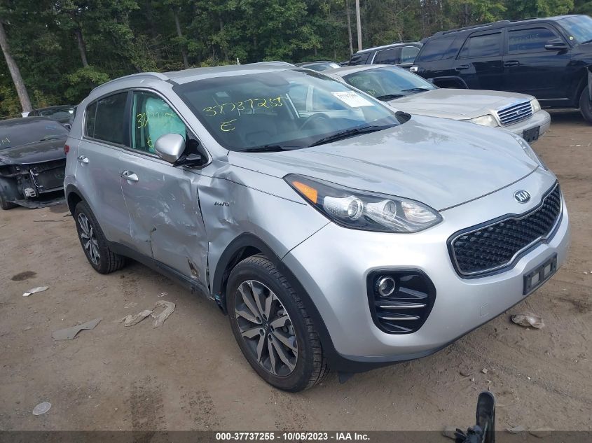 2019 Kia Sportage Ex VIN: KNDPNCAC9K7495707 Lot: 37737255