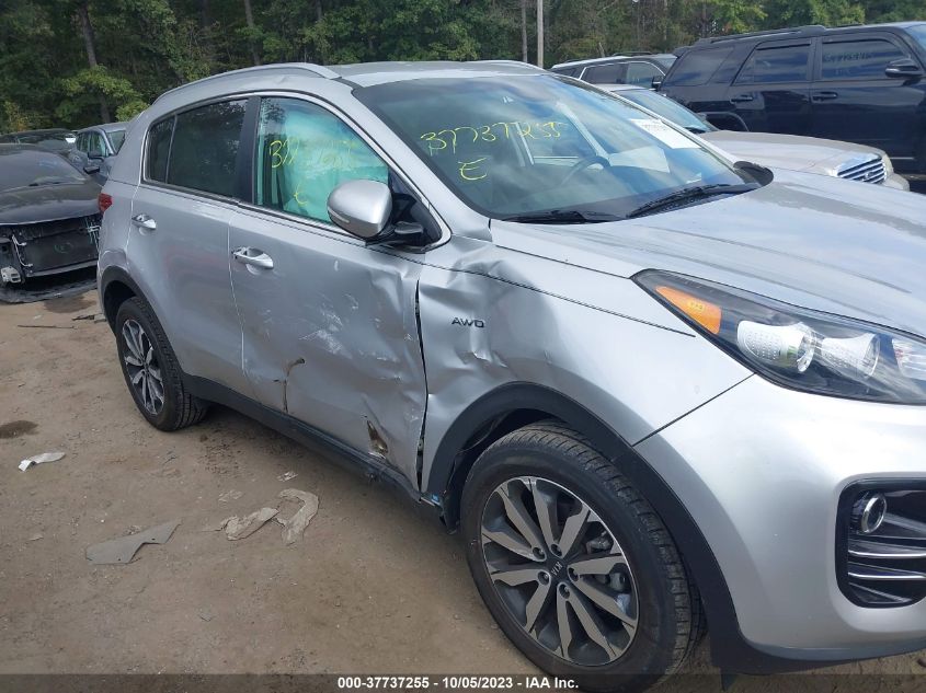 2019 Kia Sportage Ex VIN: KNDPNCAC9K7495707 Lot: 37737255