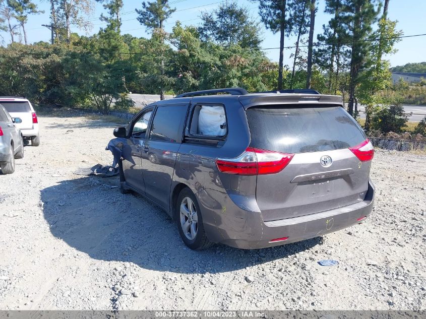 2015 Toyota Sienna Le VIN: 5TDKK3DC4FS640873 Lot: 37737362