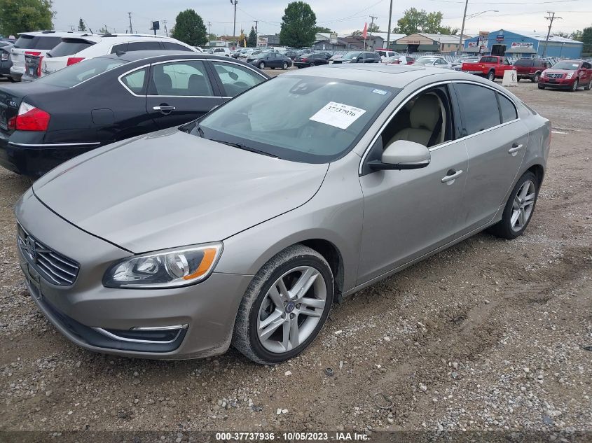 YV126MFD2F1307983 2015 Volvo S60 T5 Platinum