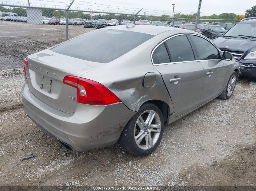 2015 Volvo S60 T5 Platinum VIN: YV126MFD2F1307983 Lot: 37737936