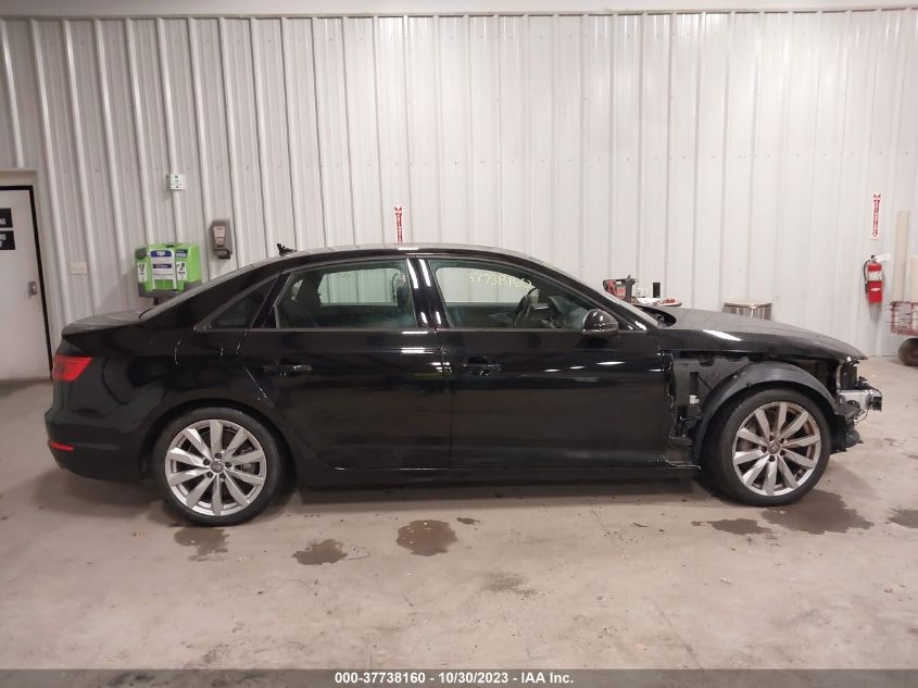 2017 Audi A4 Premium VIN: WAUANAF44HN033570 Lot: 37738160