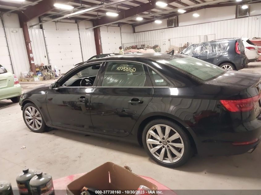 2017 Audi A4 Premium VIN: WAUANAF44HN033570 Lot: 37738160