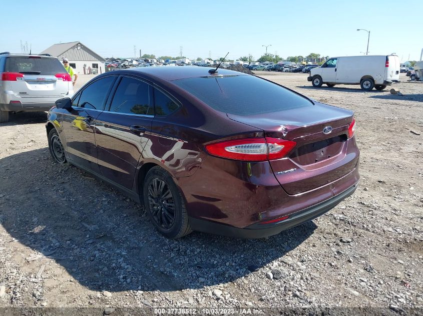 3FA6P0G73DR106883 2013 Ford Fusion S