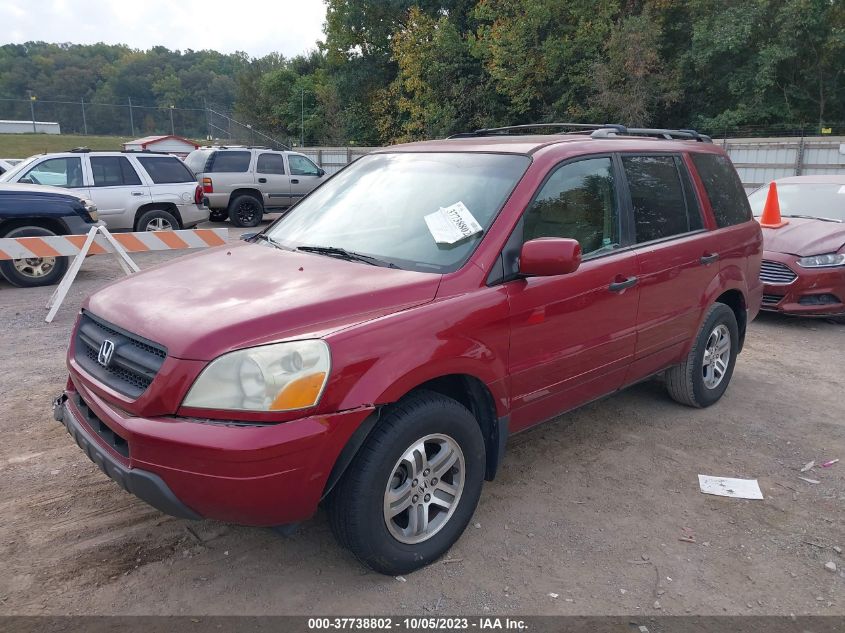 2005 Honda Pilot Ex-L VIN: 5FNYF18655B042060 Lot: 40739729